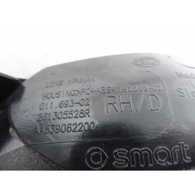 Recambio de piloto delantero derecho para smart fortwo coupe basis (66kw) (453.344) referencia OEM IAM 4539062200 261305528R 