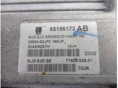 Recambio de centralita motor uce para suzuki swift berlina (mz) gl (5-ptas.) referencia OEM IAM 55195173AB   2