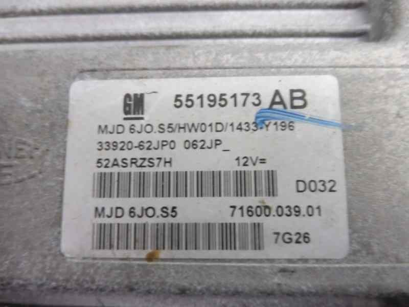 Recambio de centralita motor uce para suzuki swift berlina (mz) gl (5-ptas.) referencia OEM IAM 55195173AB  