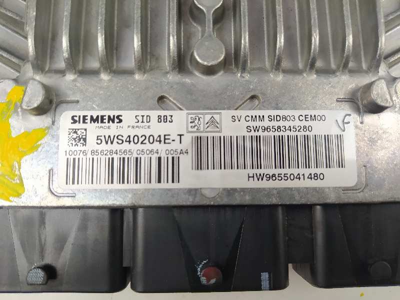 Recambio de centralita motor uce para peugeot 407 st sport referencia OEM IAM 9655041480 9658345280 5WS40204ET