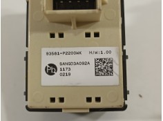 Recambio de mando elevalunas trasero derecho para kia sorento hev 2023 1.6 tci-gdi referencia OEM IAM 93581P2200WK   2