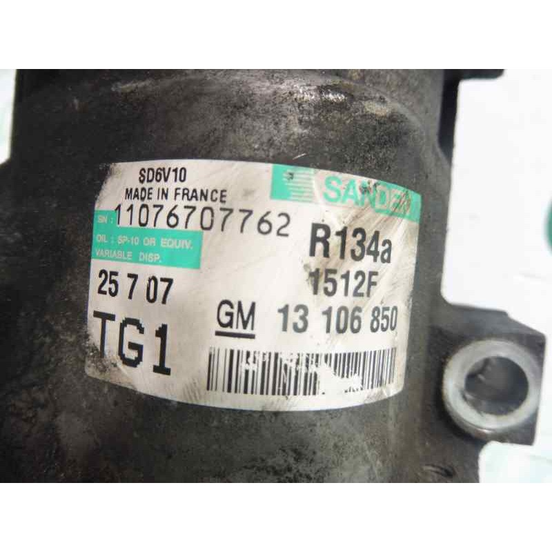 Recambio de compresor aire acondicionado para suzuki swift berlina (mz) gl (5-ptas.) referencia OEM IAM 13106850 1107707762 