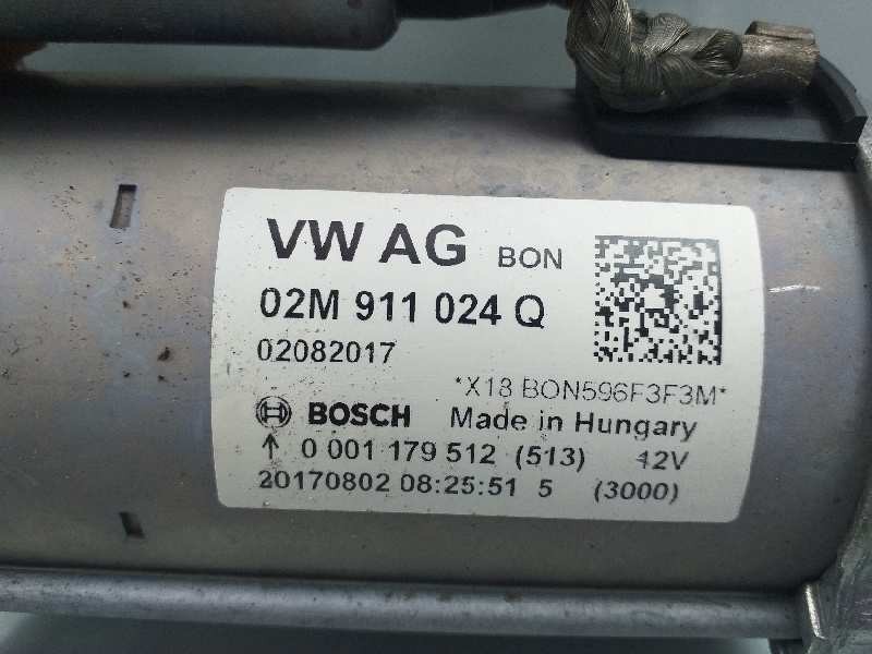 Recambio de motor arranque para skoda spaceback (5h) like referencia OEM IAM 02M911024Q 0001179512 