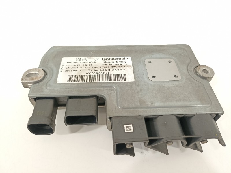 Recambio de modulo electronico para peugeot 407 st sport referencia OEM IAM 9802096780  