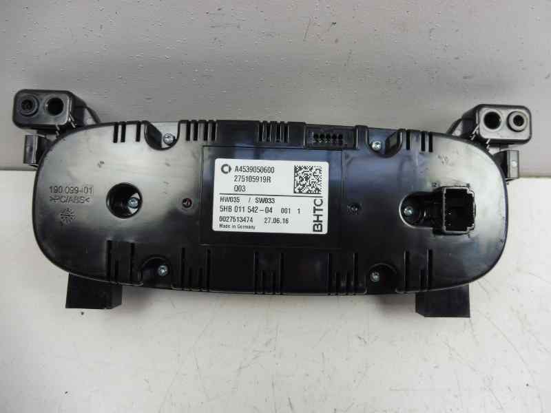 Recambio de mando climatizador para smart fortwo coupe basis (66kw) (453.344) referencia OEM IAM 4539050600  