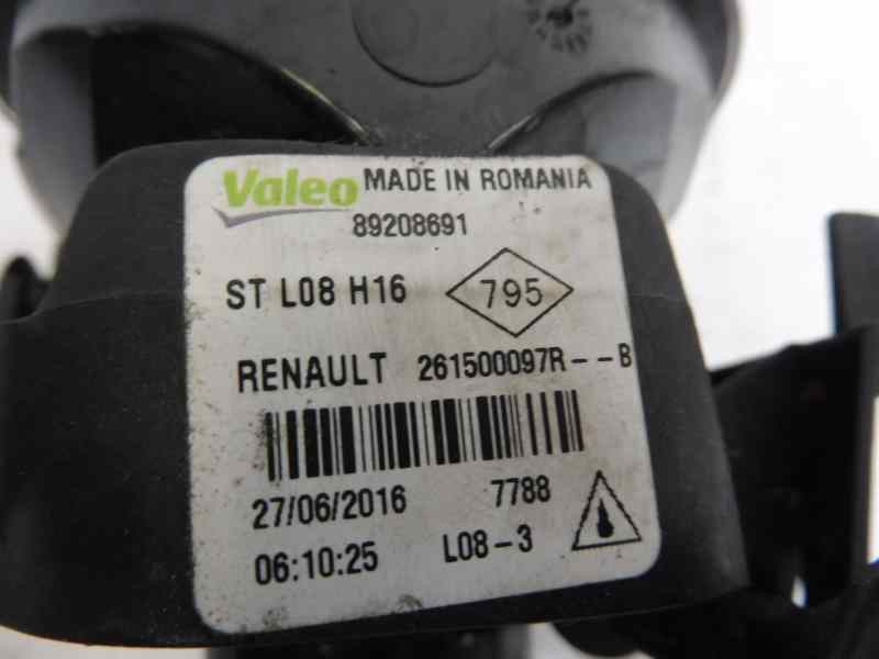 Recambio de faro antiniebla derecho para smart fortwo coupe basis (66kw) (453.344) referencia OEM IAM 261500097R  