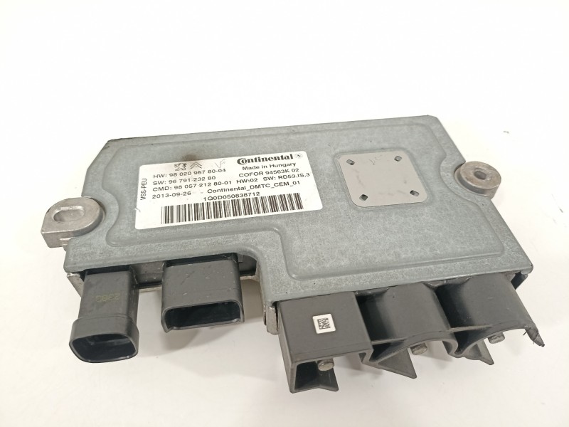 Recambio de modulo electronico para peugeot 407 st sport referencia OEM IAM 9802096780  