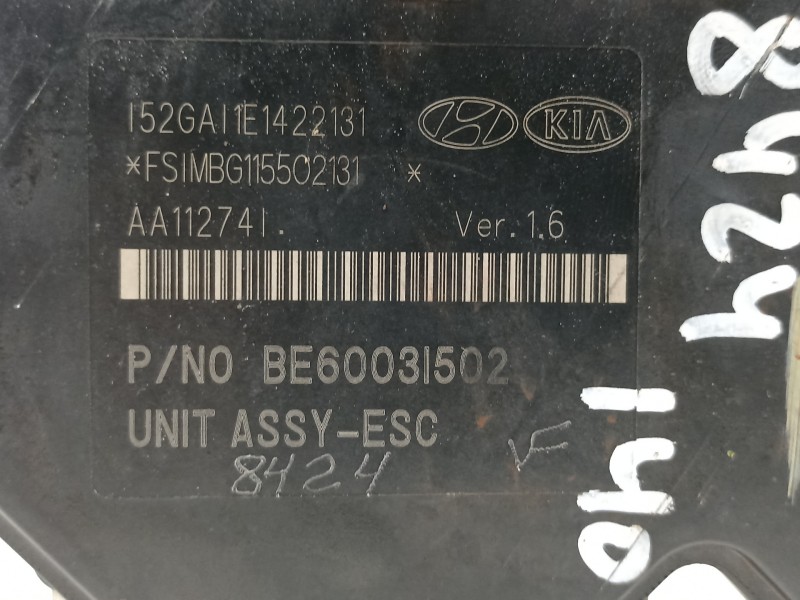 Recambio de abs para hyundai i40 cab bluedrive referencia OEM IAM 589203Z510  