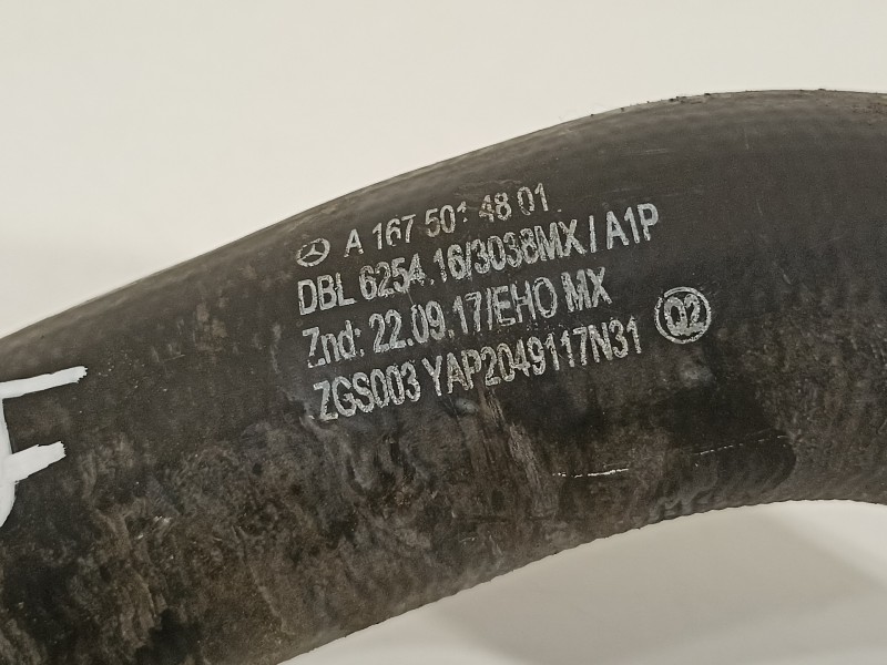 Recambio de tubo para mercedes-benz clase gle (bm 167)(09.2018) gle 350 de 4matic (167.117) referencia OEM IAM A1675014801  