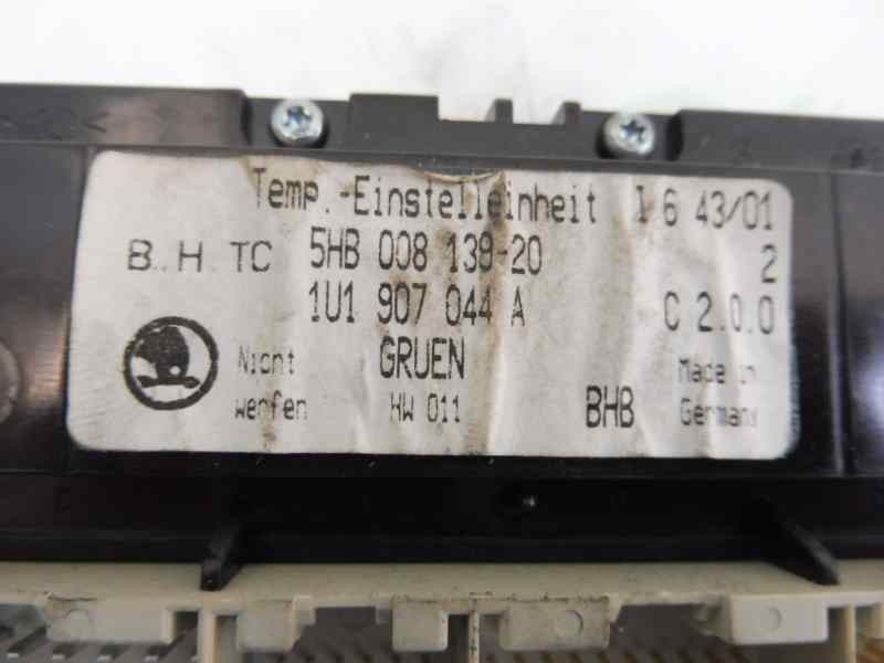 Recambio de mando climatizador para skoda octavia berlina (1u2) ambiente referencia OEM IAM 1U1907044A 5HB008139-20 