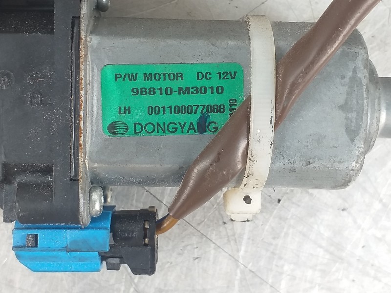 Recambio de elevalunas delantero izquierdo para chevrolet spark basis + referencia OEM IAM 98810M3010  