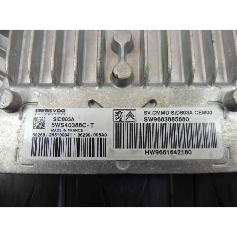 Recambio de centralita motor uce para citroën c5 berlina sx (e) referencia OEM IAM 9663885680 9661642180 5WS40388C