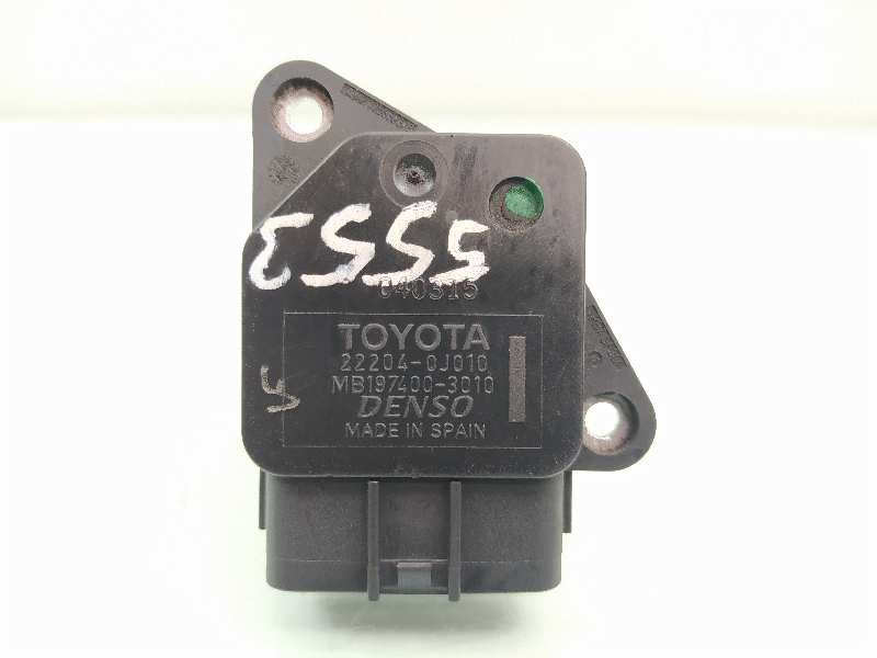 Recambio de caudalimetro para toyota avensis wagon (t25) 2.0 sol referencia OEM IAM 222040J010 1974003010 