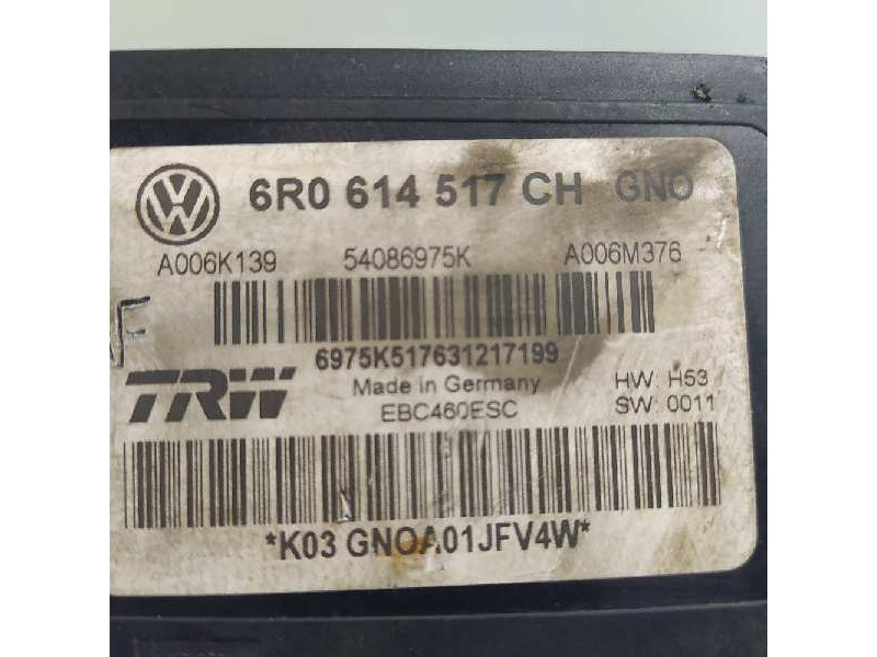 Recambio de abs para skoda spaceback (5h) like referencia OEM IAM 6R0614517CH 54086975K A006K139