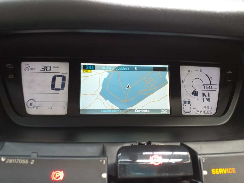 Recambio de cuadro instrumentos para citroën c4 grand picasso exclusive referencia OEM IAM 9663756380 178162526 