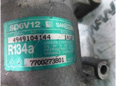 Recambio de compresor aire acondicionado para renault clio ii fase ii (b/cb0) 1.5 dci diesel referencia OEM IAM 7700273801   2