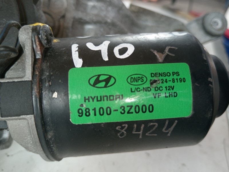Recambio de motor limpia delantero para hyundai i40 cab bluedrive referencia OEM IAM 981003Z000 035248190 