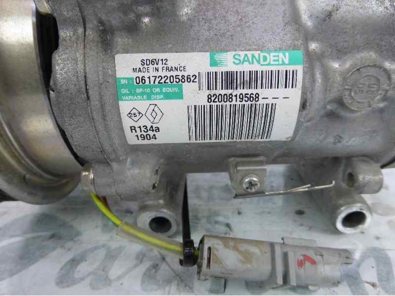 Recambio de compresor aire acondicionado para renault clio iii style referencia OEM IAM 8200819568  