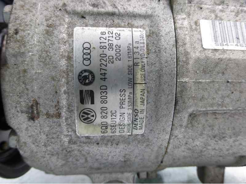 Recambio de compresor aire acondicionado para seat ibiza (6l1) fresh referencia OEM IAM 6Q0820803D 447220812 6SEU12C