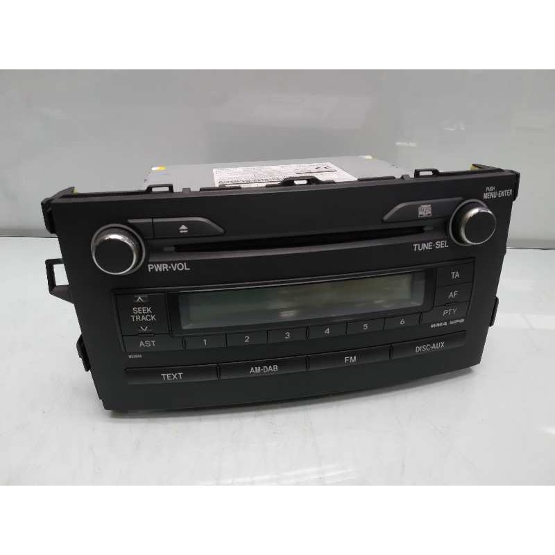 Recambio de sistema audio / radio cd para toyota auris hybrid active referencia OEM IAM 8612002F50  