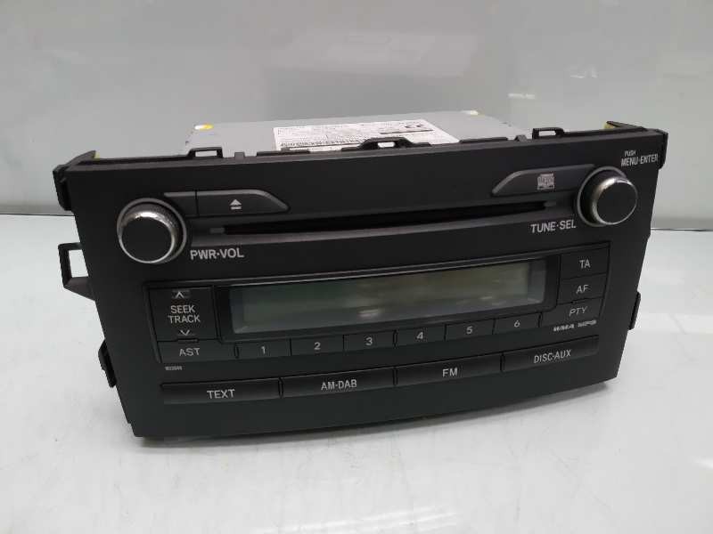 Recambio de sistema audio / radio cd para toyota auris hybrid active referencia OEM IAM 8612002F50  