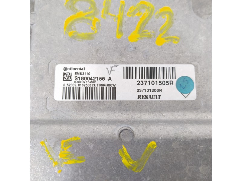 Recambio de centralita motor uce para renault clio iii collection referencia OEM IAM 237101505R S180042156A 