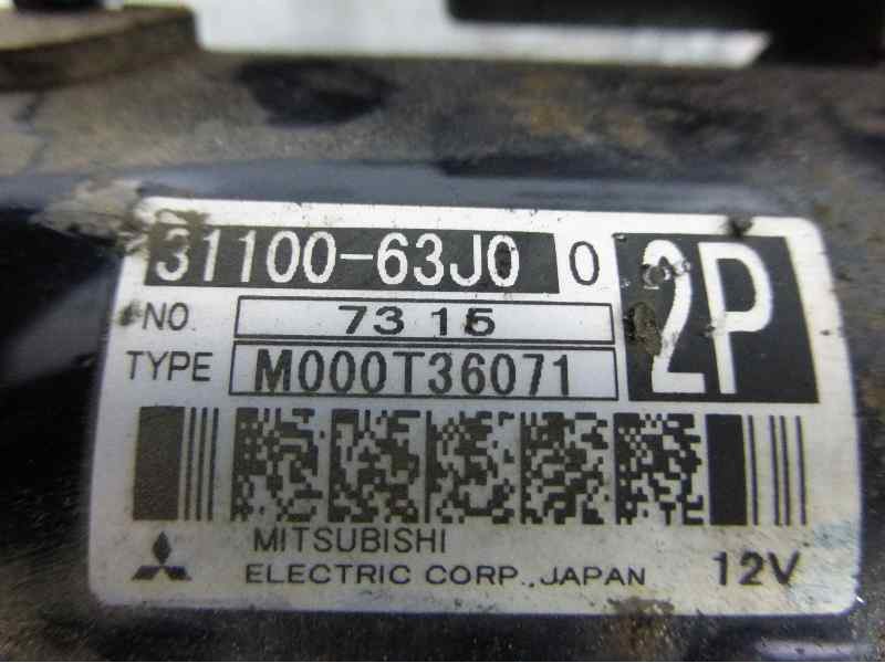 Recambio de motor arranque para suzuki ignis rg (fh) gl (5-ptas.) referencia OEM IAM 3110063J0 M000T36071 