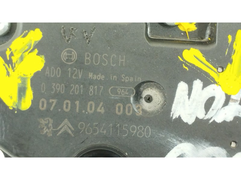 Recambio de motor limpia trasero para citroën c4 grand picasso exclusive referencia OEM IAM 9654115980 0390201817 