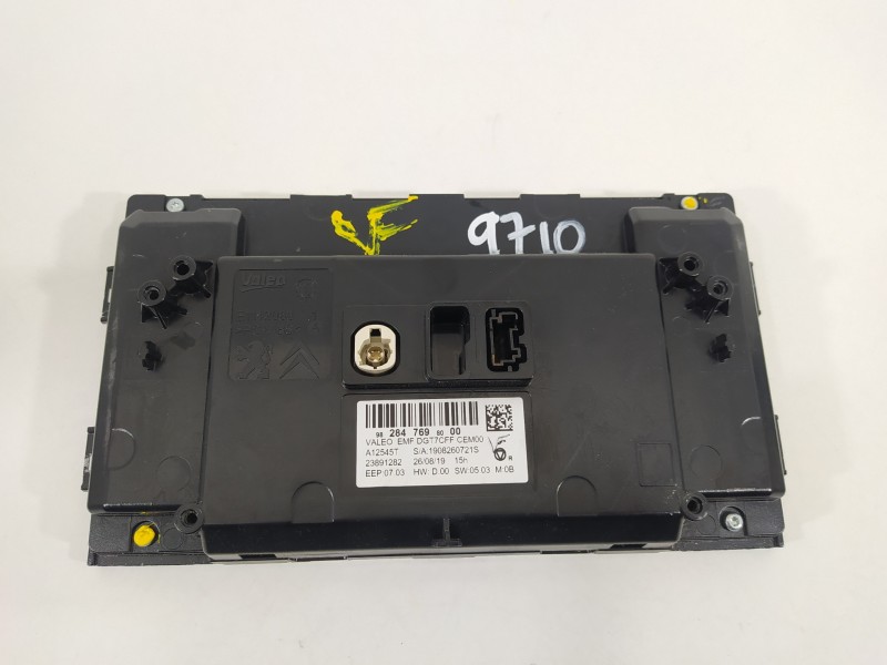 Recambio de pantalla multifuncion para peugeot 308 sw allure referencia OEM IAM 9828476980  