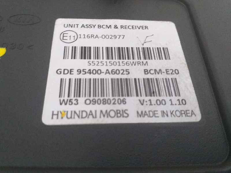 Recambio de modulo electronico para hyundai i30 (gd) tecno referencia OEM IAM 95400A6025  