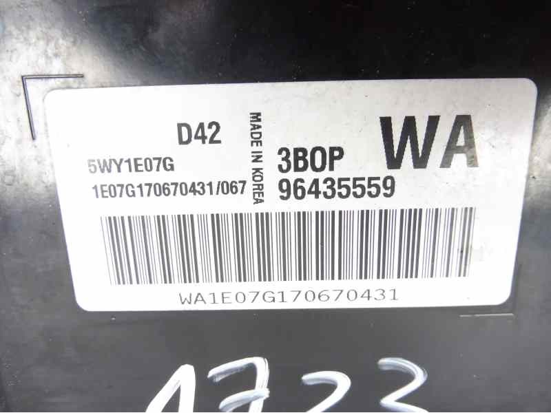 Recambio de centralita motor uce para chevrolet kalos 1.2 s (d/a) referencia OEM IAM 96435559 5WY1E07G 
