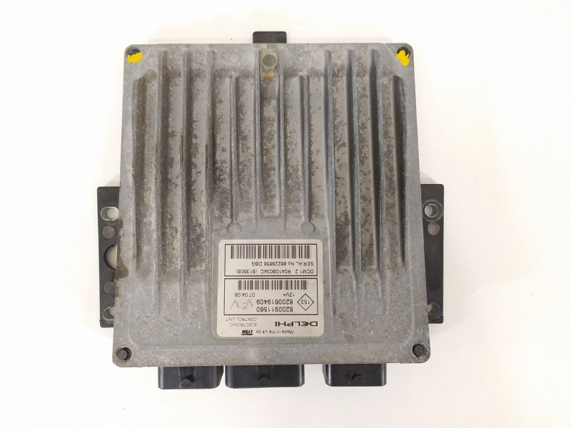 Recambio de centralita motor uce para renault clio iii emotion referencia OEM IAM 8200911560 8200619409 86228656