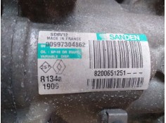 Recambio de compresor aire acondicionado para renault clio iii emotion referencia OEM IAM 8200651251   2
