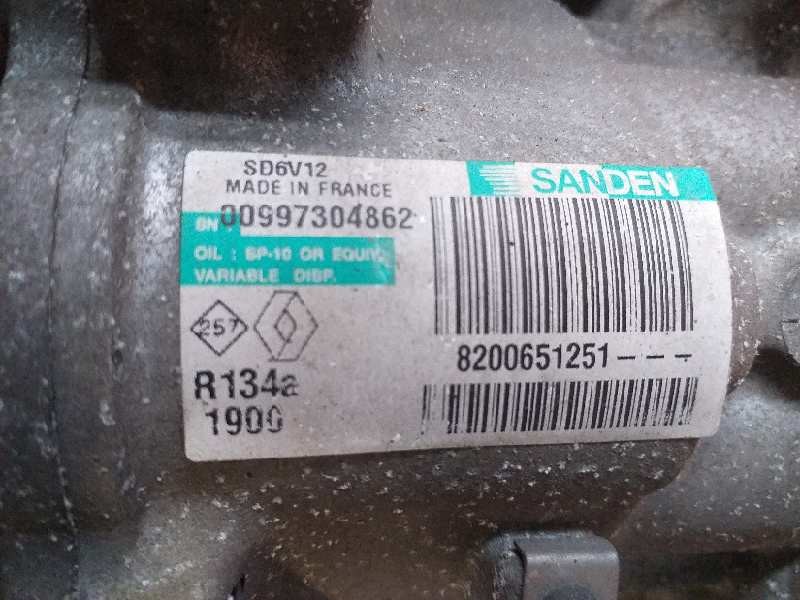 Recambio de compresor aire acondicionado para renault clio iii emotion referencia OEM IAM 8200651251  