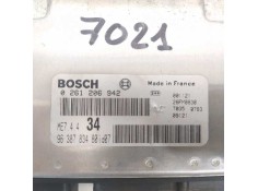 Recambio de centralita motor uce para peugeot 206 berlina xs referencia OEM IAM 9638783480 0261206942  2