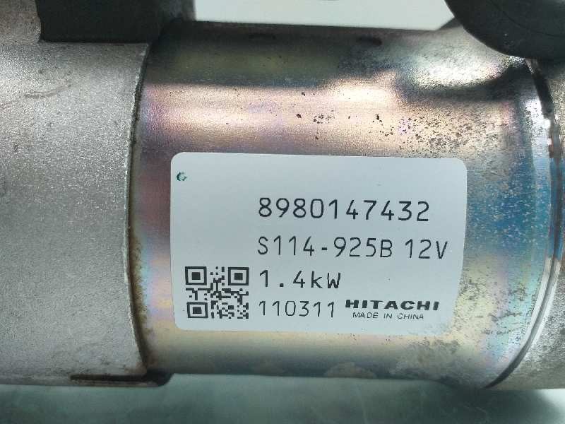 Recambio de motor arranque para opel astra h ber. edition referencia OEM IAM 8980147432  