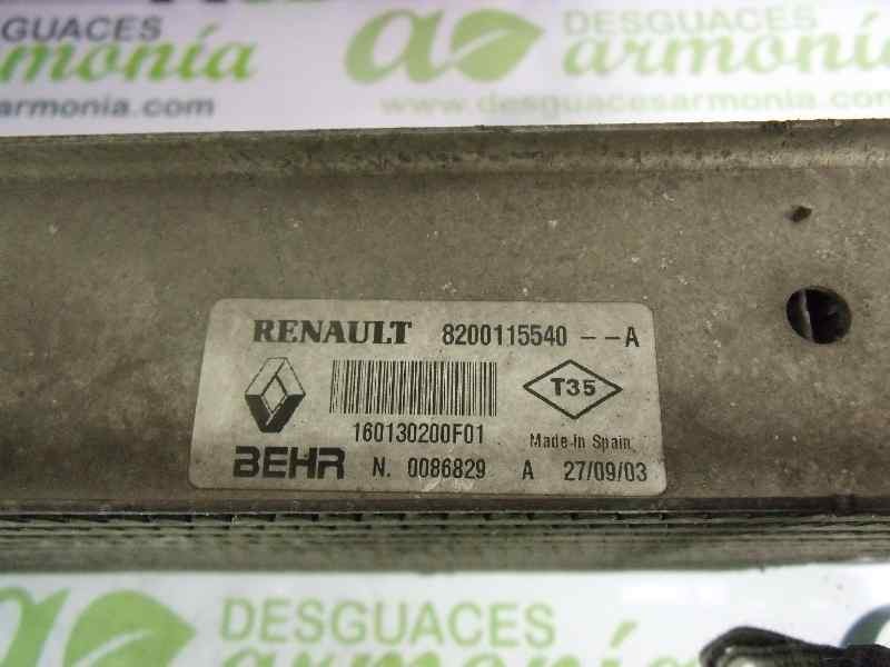 Recambio de intercooler para renault scenic ii confort expression referencia OEM IAM 8200115540  