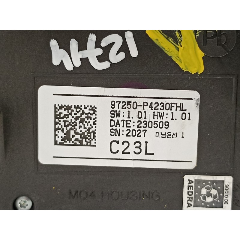Recambio de mando climatizador para kia sorento hev 2023 1.6 tci-gdi referencia OEM IAM 97250P4230FHL  