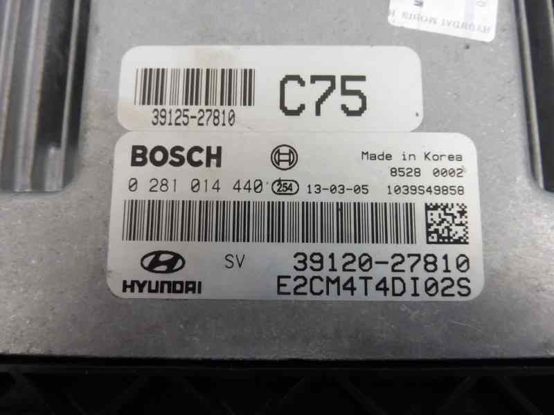Recambio de centralita motor uce para hyundai santa fe (bm) 2.2 crdi comfort 4x4 referencia OEM IAM 3912027810 0281014440 E2CM4T