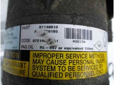 Recambio de compresor aire acondicionado para renault megane ii berlina 5p 1.9 dci diesel referencia OEM IAM 8200309193   2