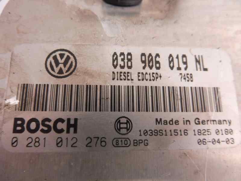 Recambio de centralita motor uce para seat ibiza (6l1) reference referencia OEM IAM 038906019NL 0281012276 