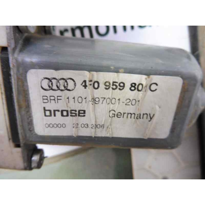 Recambio de elevalunas trasero izquierdo para audi a6 berlina (4f2) 3.0 tdi quattro (165kw) referencia OEM IAM 4F0959801C 4F0839