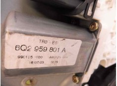 Recambio de elevalunas delantero derecho para seat ibiza (6l1) stella referencia OEM IAM 6L4837752DJ 6Q2959801A  2