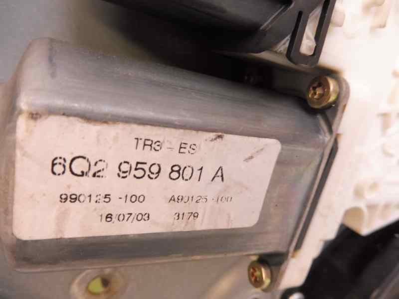 Recambio de elevalunas delantero derecho para seat ibiza (6l1) stella referencia OEM IAM 6L4837752DJ 6Q2959801A 