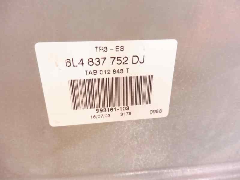 Recambio de elevalunas delantero derecho para seat ibiza (6l1) stella referencia OEM IAM 6L4837752DJ 6Q2959801A 