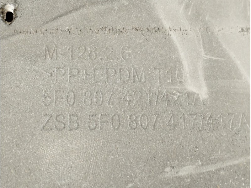 Recambio de paragolpes trasero para seat leon (5f1) style referencia OEM IAM 5F0807421  