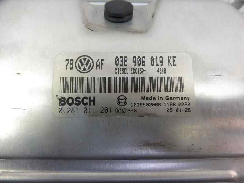 Recambio de centralita motor uce para skoda superb (3u4) comfort referencia OEM IAM 038906019KE 0281011201 