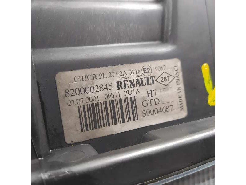 Recambio de faro izquierdo para renault laguna ii (bg0) luxe privilege referencia OEM IAM 8200002845  