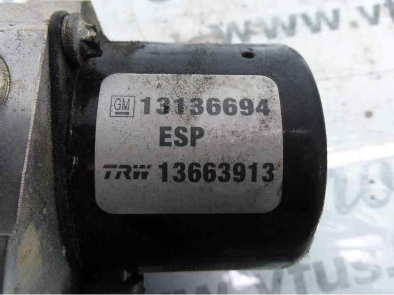 Recambio de abs para opel vectra c berlina 1.9 cdti referencia OEM IAM 13136694  