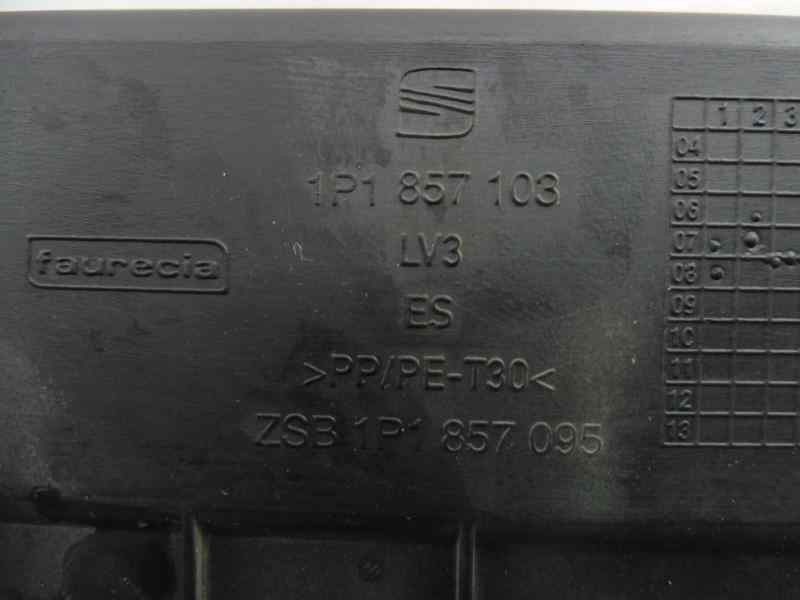 Recambio de guantera para seat leon (1p1) fr 1 referencia OEM IAM 1P1857103 1P1857095 